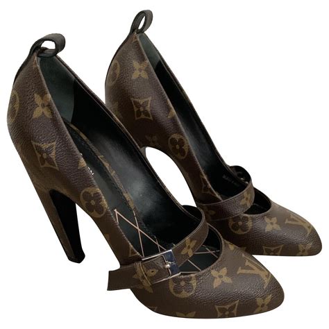 louis vuitton high heel|Louis Vuitton monogram heels.